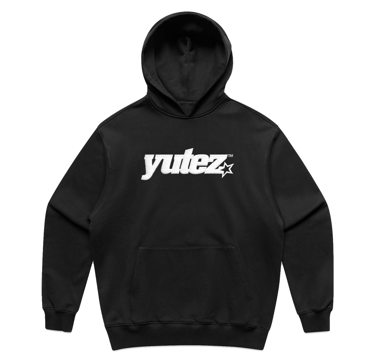 YUTEZ OG HOOD BLACK