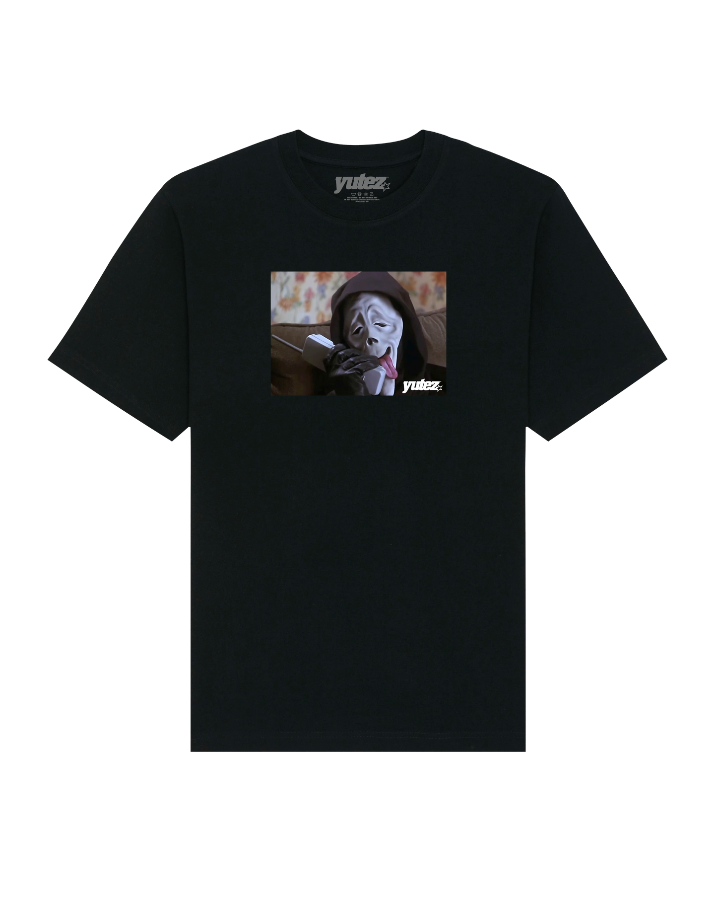 HALLOWEEN WAZZUP T - BLACK