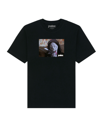 HALLOWEEN WAZZUP T - BLACK