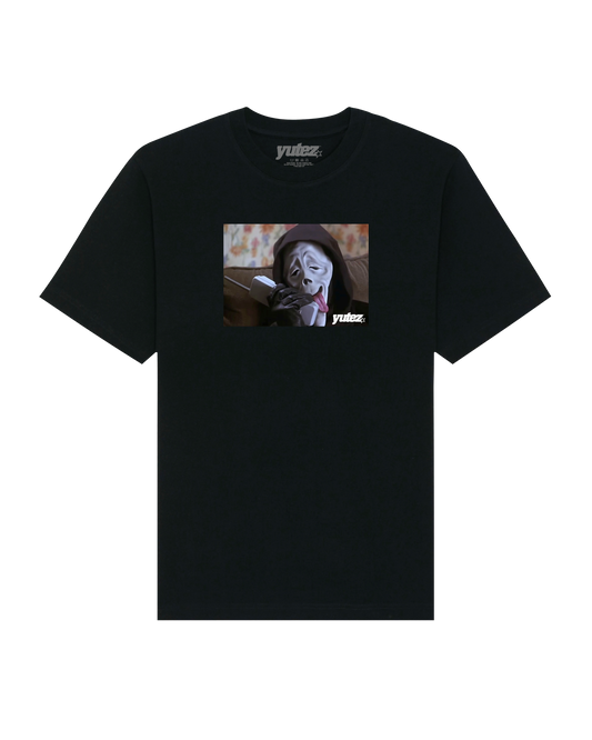 HALLOWEEN WAZZUP T - BLACK
